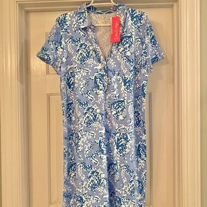 NWT Lilly Pulitzer XL UPF 50+ Sadie Polo Dress